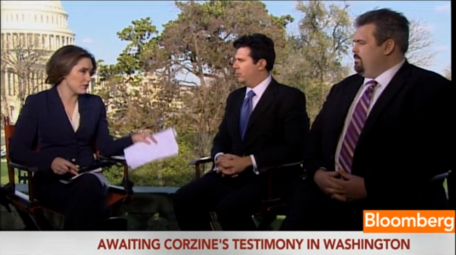 Koutoulas, Roe Discuss Corzine’s Testimony from the US Capitol