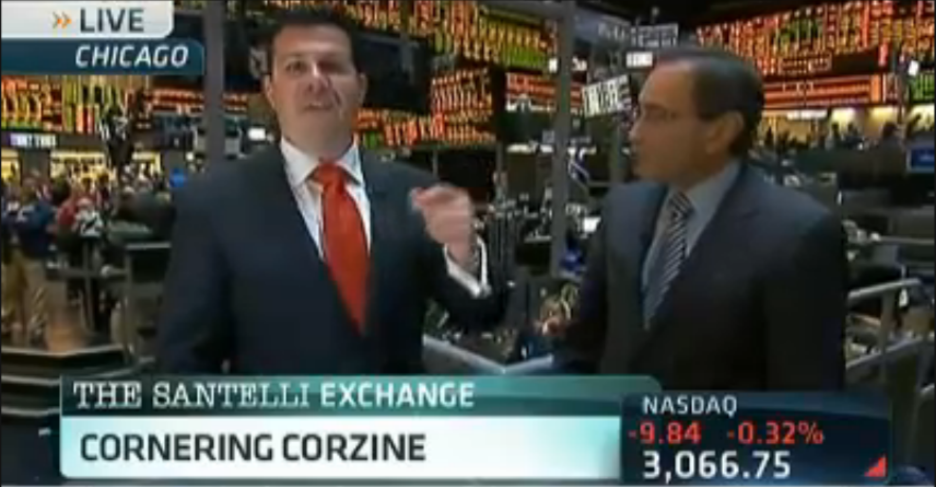 Cornering Corzine
